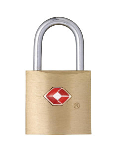Candado TSA de Llave Go Travel para Maletas - Latón 2 Llaves 2