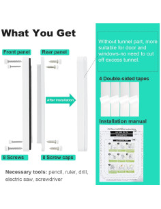 Puerta para Gatos Lessmon Mediana 19.05x19.56 cm con Cerradura 2