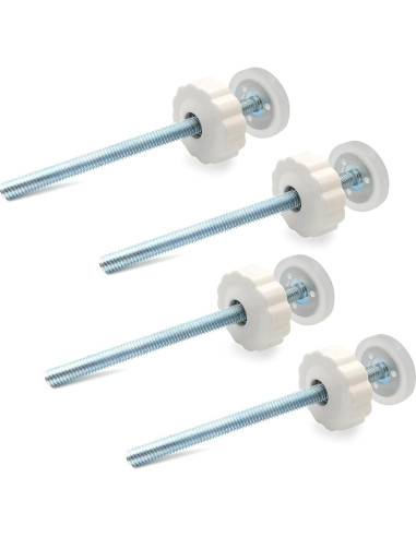 Paquete de 4 Varillas M8 de 12 CM para Puertas de Bebé