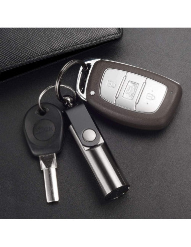 Mechero Permanente BIASTNR Mini Llavero Reutilizable Camping