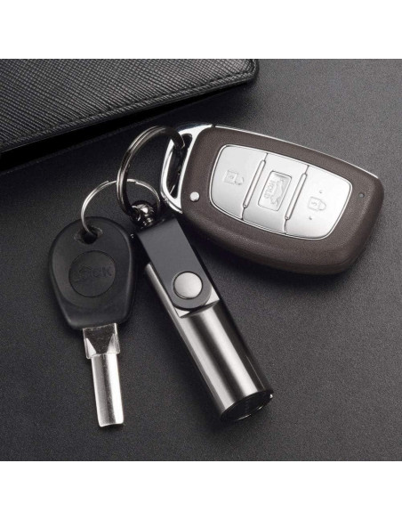 Mechero Permanente BIASTNR Mini Llavero Reutilizable Camping