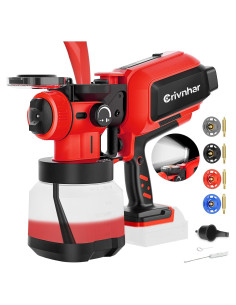 Pulverizador de Pintura Inalámbrico Crivnhar R-PrayPro 1200ml