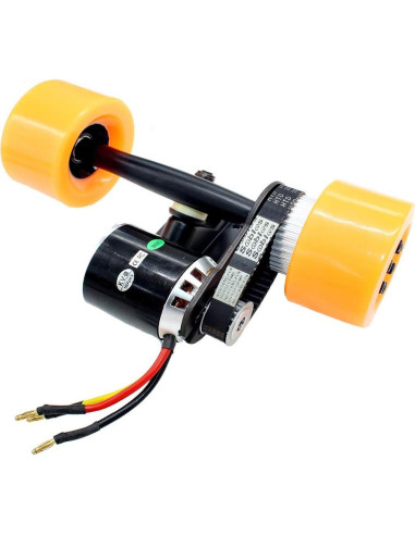 Montaje de Motor Eléctrico vanpro 5065 para Skateboard