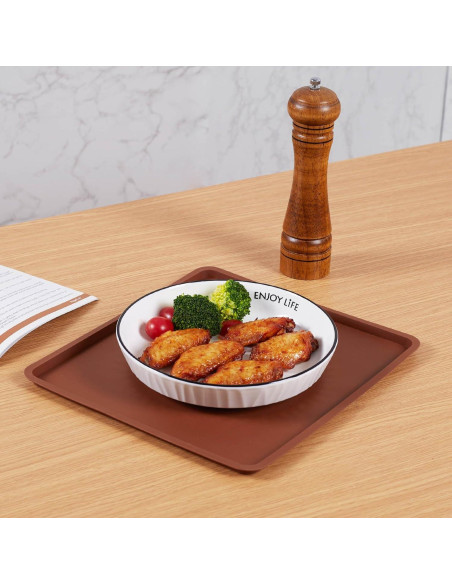 Paquete de 6 bandejas de silicona para deshidratador Cosori