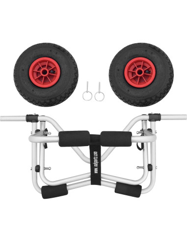 Carro de Kayak RAD Sportz Plata 68.18 kg Plegable