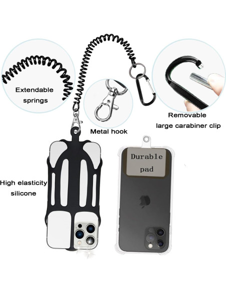 Tether para Teléfono Prime Comfort con Soporte de Silicona