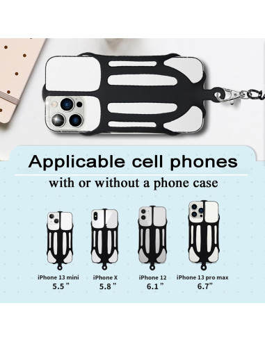 Tether para Teléfono Prime Comfort con Soporte de Silicona