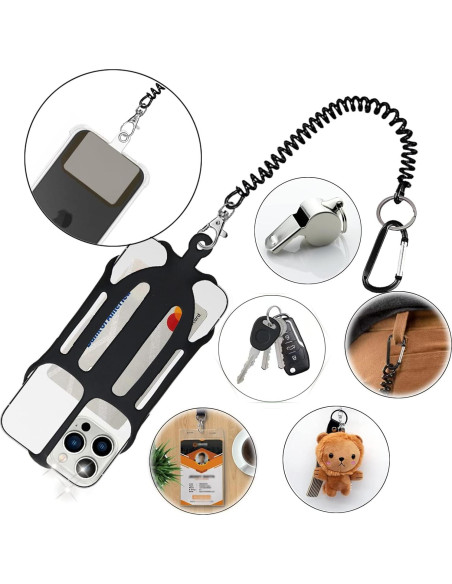 Tether para Teléfono Prime Comfort con Soporte de Silicona