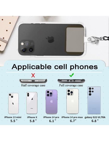 Tether para Teléfono Prime Comfort con Soporte de Silicona