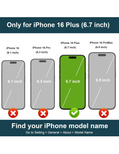 Funda Cartera Folosu para iPhone 16 Plus Oro Rosa 6.7" 2