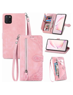 Funda Billetera Furiet Rosa para Samsung A81 M60S Note 10 Lite