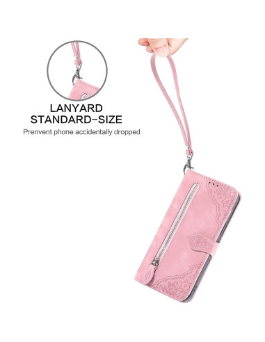 Funda Billetera Furiet Rosa para Samsung A81 M60S Note 10 Lite