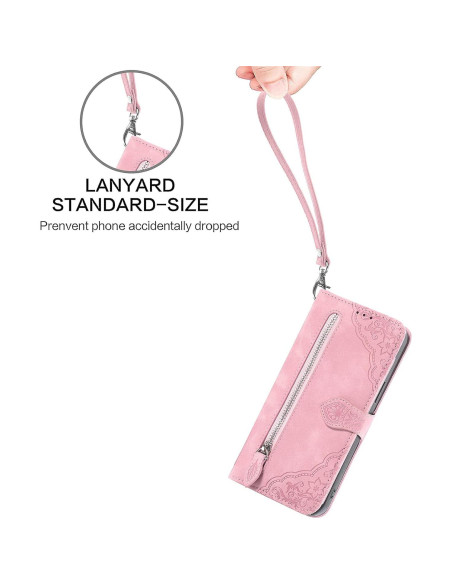 Funda Billetera Furiet Rosa para Samsung A81 M60S Note 10 Lite