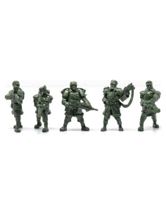 Conjunto de Figuras de Acción Tehnolog - Guardias Polares 5 cm