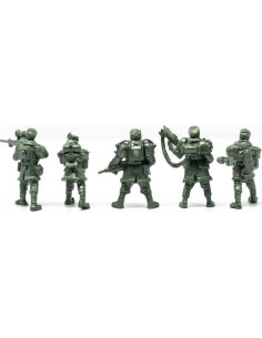 Conjunto de Figuras de Acción Tehnolog - Guardias Polares 5 cm 2