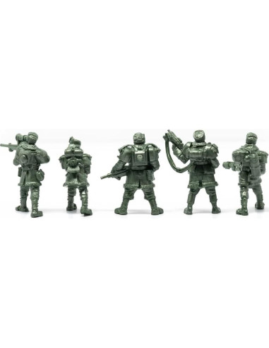 Conjunto de Figuras de Acción Tehnolog - Guardias Polares 5 cm