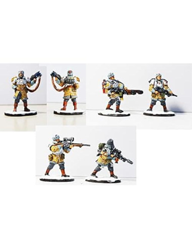 Conjunto de Figuras de Acción Tehnolog - Guardias Polares 5 cm