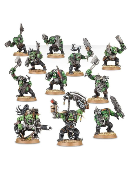 Figuras Ork Boyz Games Workshop 50-10, 10 modelos a pintar Figuras Ork Boyz Games Workshop 50-10, 10 modelos a pintar