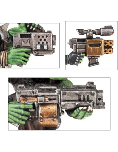 Figuras Ork Boyz Games Workshop 50-10, 10 modelos a pintar 2