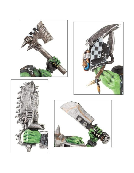 Figuras Ork Boyz Games Workshop 50-10, 10 modelos a pintar Figuras Ork Boyz Games Workshop 50-10, 10 modelos a pintar