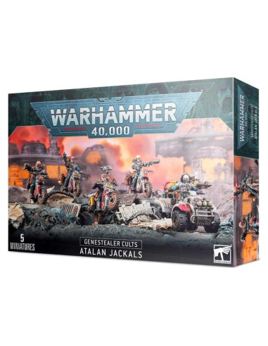 Warhammer 40,000 Atalan Jackals Games Workshop 5 modelos