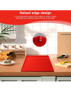 Bandejas de Silicona para Deshidratador BuRuiJi 30x26 cm 4 Piezas 2