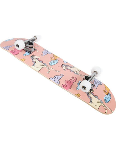Patineta Completa ANNEE 79cm x 20cm para Principiantes Unicornio