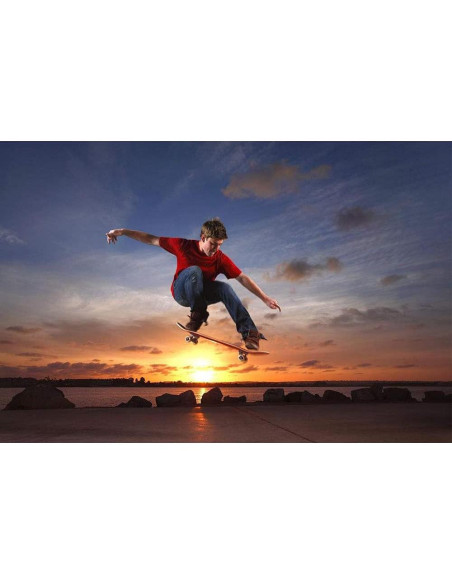 Patineta Completa ANNEE 79cm x 20cm para Principiantes Unicornio