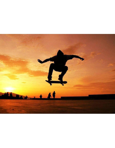 Patineta Completa ANNEE 79cm x 20cm para Principiantes Unicornio