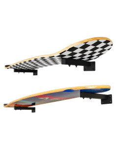 Soporte de Pared para Skateboard MIUONO 4 Estantes Flotantes