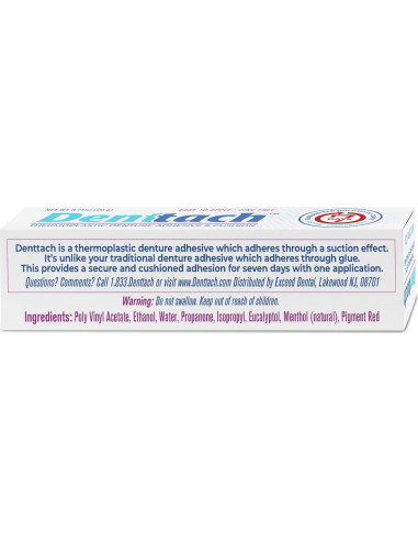 Adhesivo Termoplástico Denttach para Dentaduras 13.65x3.51cm