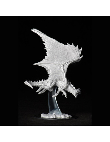 Miniatura Dragón de Bronce WizKids 12,7x16,5cm Sin Pintar