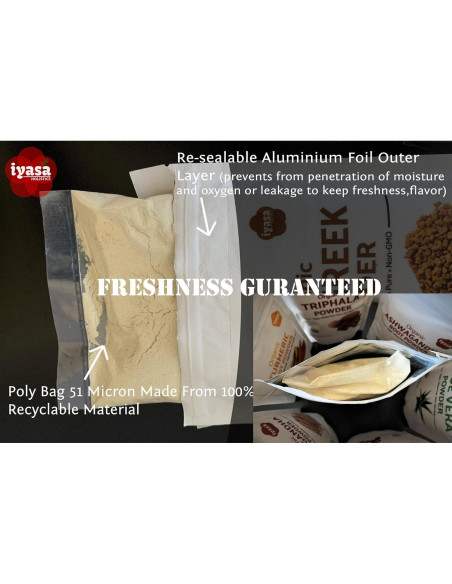 Polvo de Manzanilla Orgánica Iyasa 226 g - Grado Alimenticio