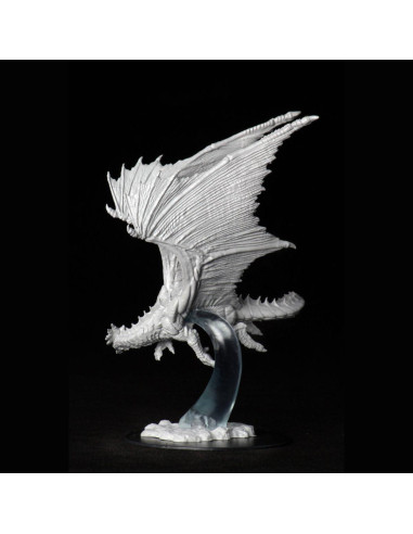 Miniatura Dragón de Bronce WizKids 12,7x16,5cm Sin Pintar