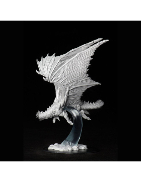 Miniatura Dragón de Bronce WizKids 12,7x16,5cm Sin Pintar