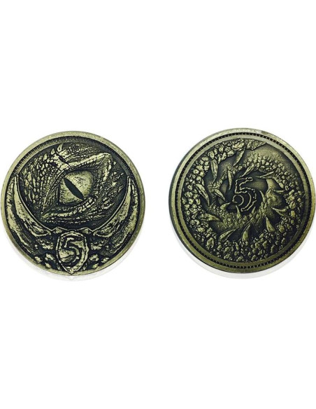 Juego de 10 Monedas Dragón Norse Foundry para RPGs