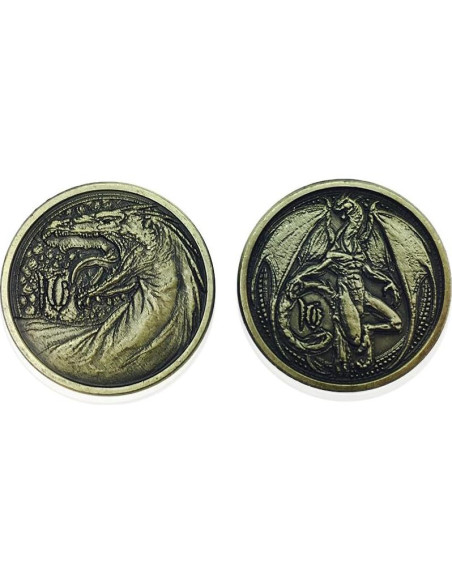Juego de 10 Monedas Dragón Norse Foundry para RPGs
