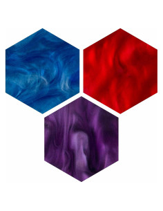 Fichas Acrílicas C4Labs 90pc Hexágono Colores Sinfonía