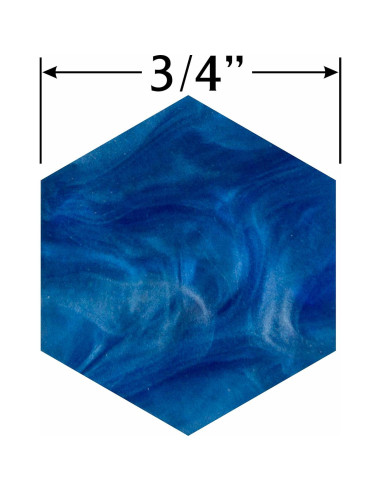 Fichas Acrílicas C4Labs 90pc Hexágono Colores Sinfonía