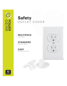 Cubiertas de Seguridad Power Gear 30 Paquete Transparentes 2