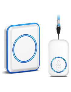 Pulsador de Cuidador FullHouse Inalámbrico 304m SOS IP55