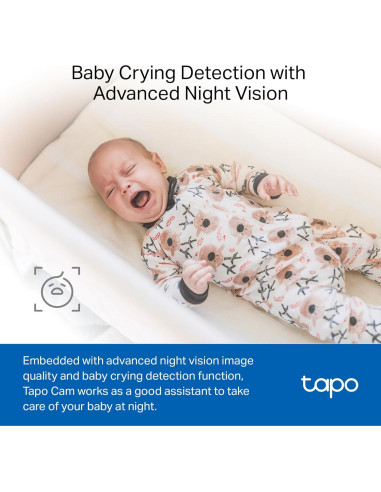 Cámara de Seguridad Interior TP-Link Tapo C101 1080P Wi-Fi