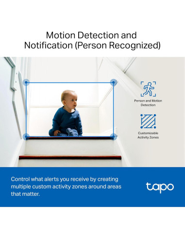 Cámara de Seguridad Interior TP-Link Tapo C101 1080P Wi-Fi