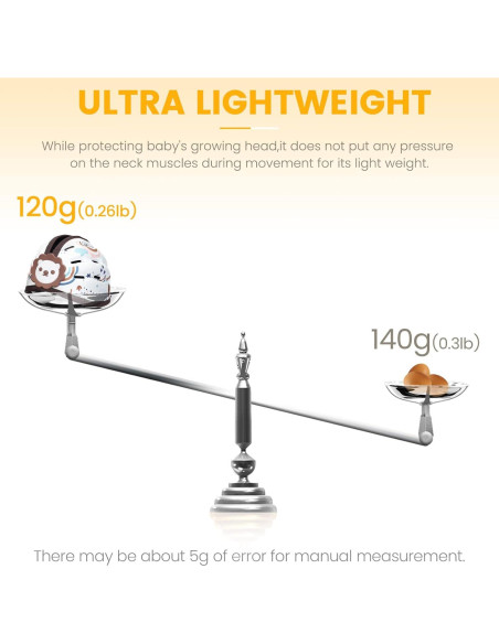 Casco de Seguridad para Bebés Orzbow León Marrón Ajustable