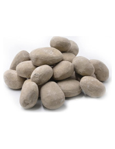 Piedras Cerámicas Stanbroil 24 Piezas Beige para Chimeneas