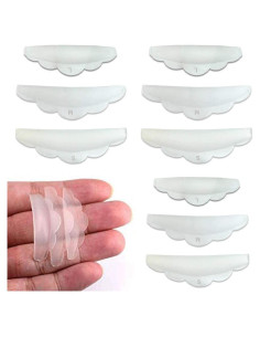 Rizador de Pestañas de Silicona 12pcs - Almohadillas S/M/L