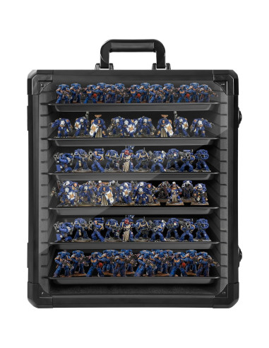 Caja de Almacenamiento de Miniaturas WELIDAY Grande con Cerradura