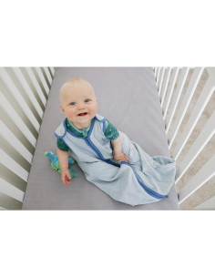 Saco de Dormir Baby Deedee Sleep Nest Lite 100% Algodón Azul 2