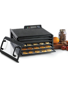 Deshidratador Excalibur 3548CDB 5 Bandejas Negro Digital 2