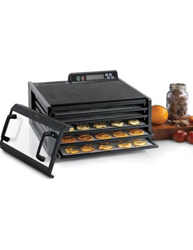 Deshidratador Excalibur 3548CDB 5 Bandejas Negro Digital